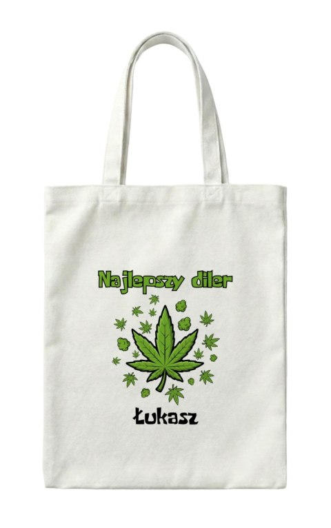 Torba Najlepszy diler z dowolnym imieniem