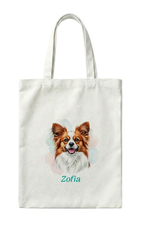 Torba Papillon, spaniel kontynentalny miniaturowy