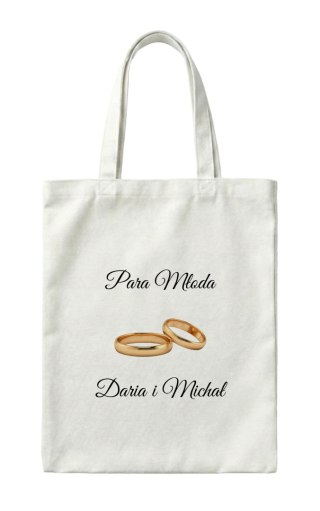 Torba Para Młoda z dowolnymi imionami