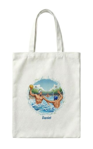 Torba Piłka wodna - waterpolo z dowolnym imieniem