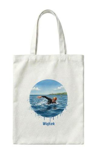 Torba Pływanie na otwartym akwenie - open water swimming z dowolnym imieniem