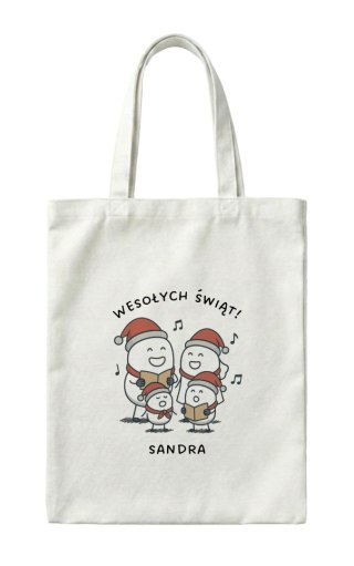 Torba Rodzinne kolędowanie z dowolnym imieniem