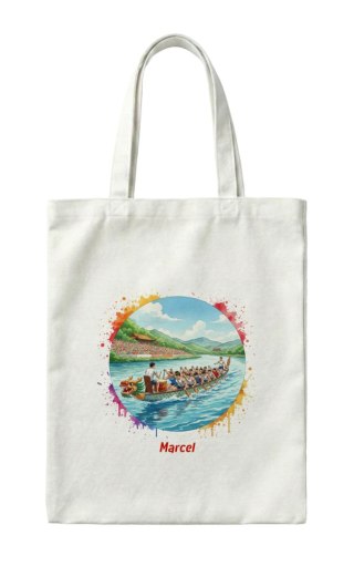 Torba Smocze łodzie - dragon boat z dowolnym imieniem
