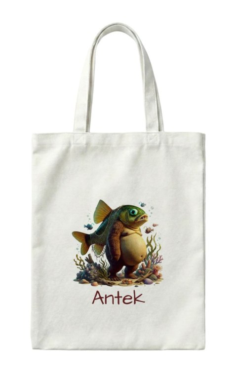 Torba Trippi Troppi - ryba niedźwiedź brainrot z dowolnym imieniem