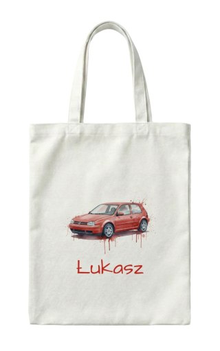 Torba Volkswagen Golf IV czerwony z dowolnym imieniem