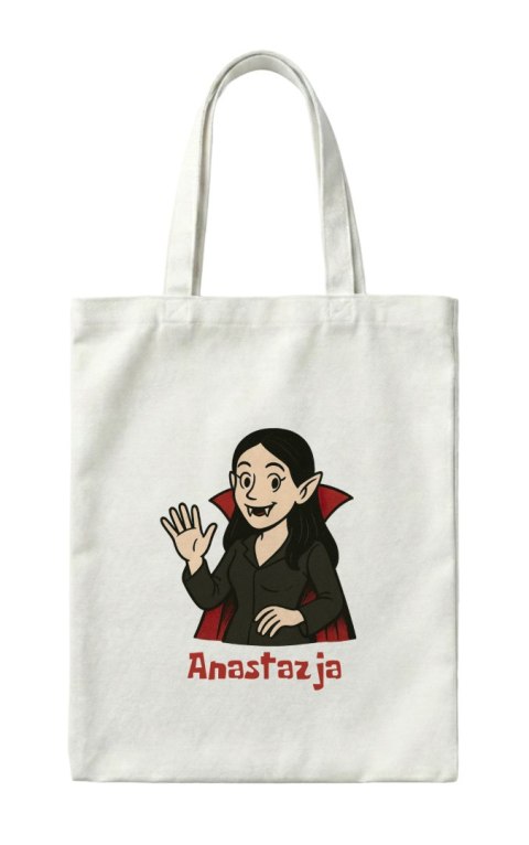 Torba Wampirzyca Halloween z dowolnym imieniem