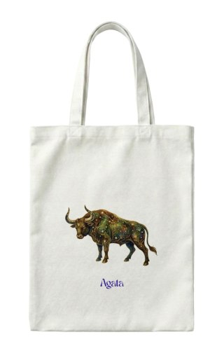 Torba Znak zodiaku byk z dowolnym imieniem