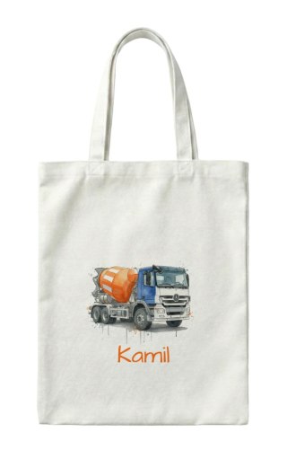 Torba betoniarka grucha z dowolnym imieniem