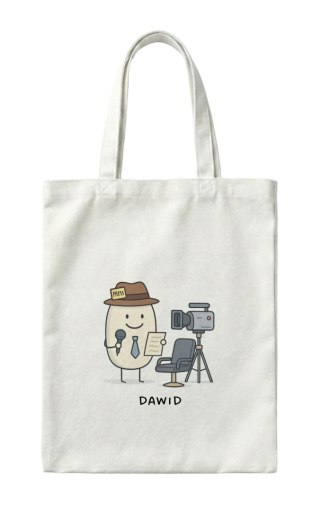 Torba dla dziennikarza z dowolnym imieniem
