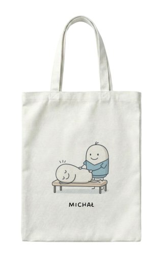 Torba dla fizjoterapeuty z dowolnym imieniem