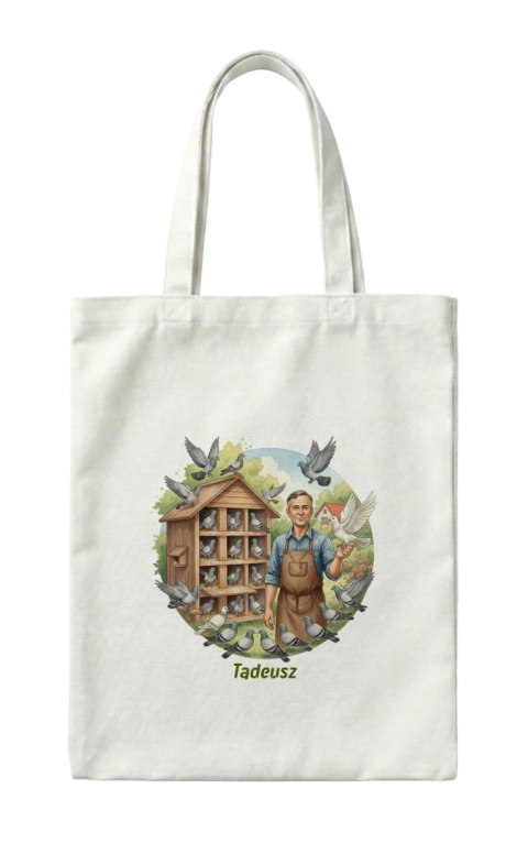 Torba dla hodowcy gołębi z dowolnym imieniem