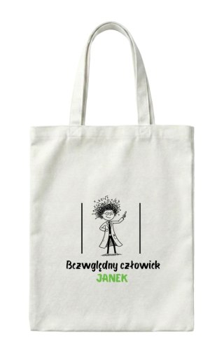 Torba dla matematyka bezwzględny człowiek z dowolnym imieniem