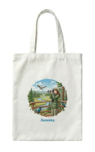 Torba dla miłośniczki ptaków - dla ornitolożki z dowolnym imieniem