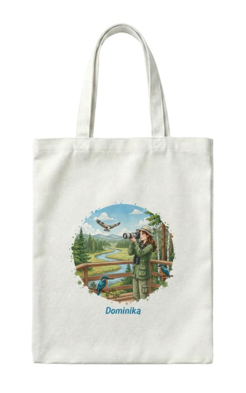 Torba dla miłośniczki ptaków - dla ornitolożki z dowolnym imieniem