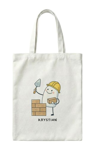Torba dla murarza z dowolnym imieniem