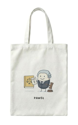 Torba dla prawnika z dowolnym imieniem