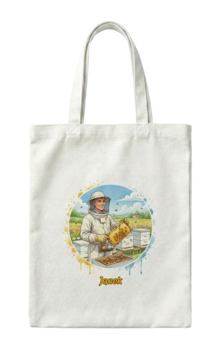 Torba dla pszczelarza z dowolnym imieniem