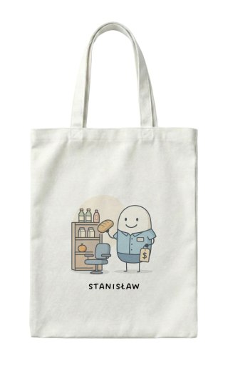 Torba dla sprzedawcy z dowolnym imieniem