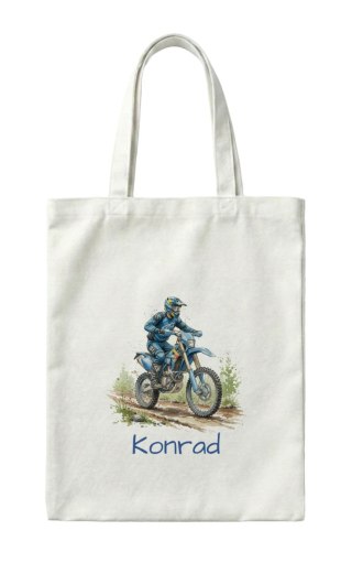 Torba enduro motocyklista z dowolnym imieniem