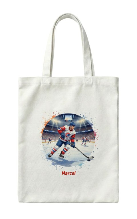 Torba hokej na lodzie z dowolnym imieniem