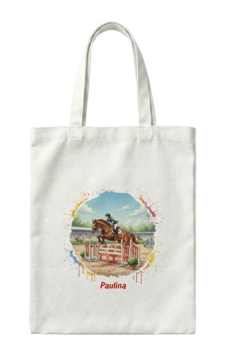 Torba jeździectwo - skoki przez przeszkody z dowolnym imieniem
