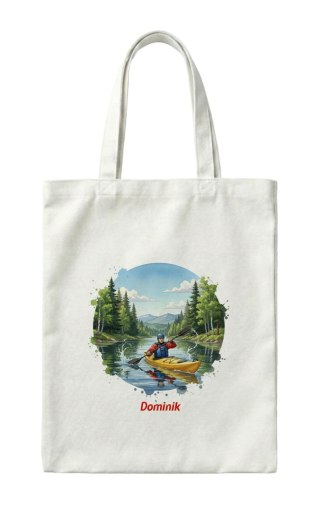 Torba kajakarstwo z dowolnym imieniem