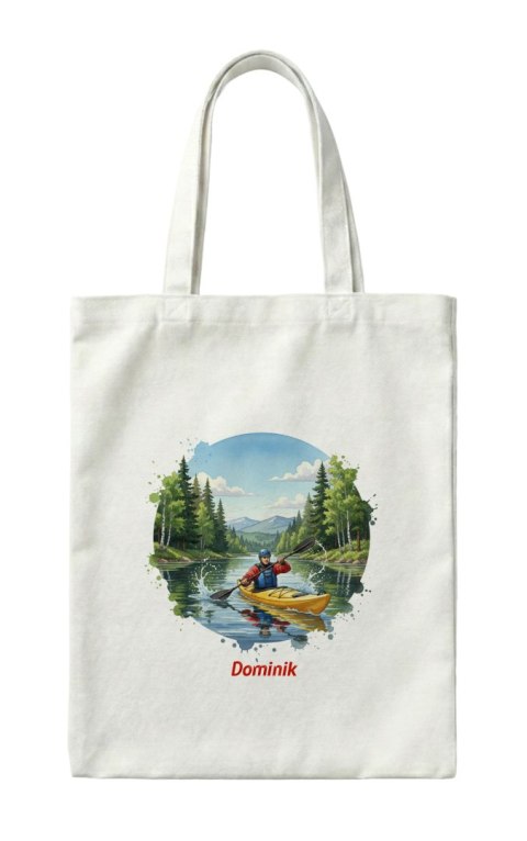 Torba kajakarstwo z dowolnym imieniem