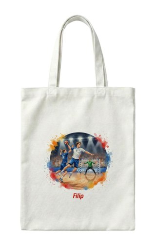 Torba piłka ręczna z dowolnym imieniem