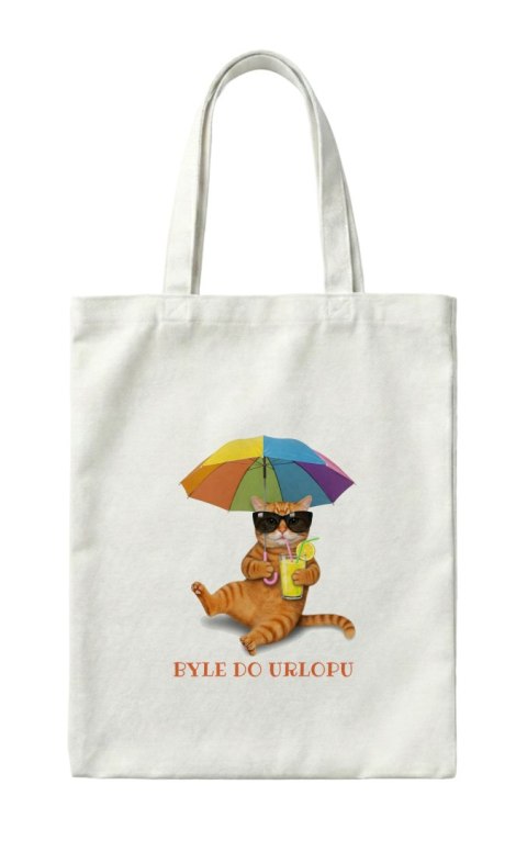 Torba z kotem na wakacjach Byle do urlopu