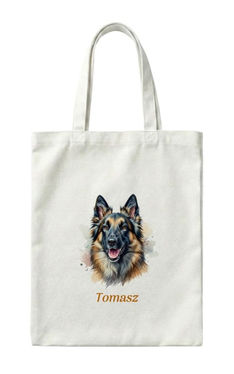 Torba z owczarkiem niemieckim