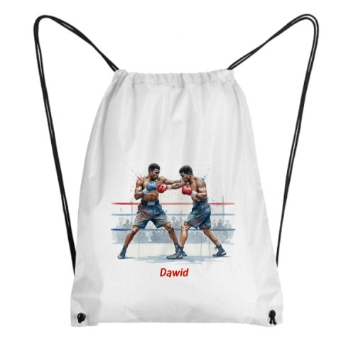 Worek Bokserzy na ringu z dowolnym imieniem