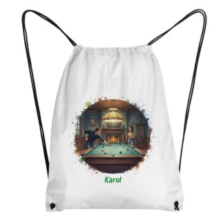 Worek Gra w bilarda z dowolnym imieniem