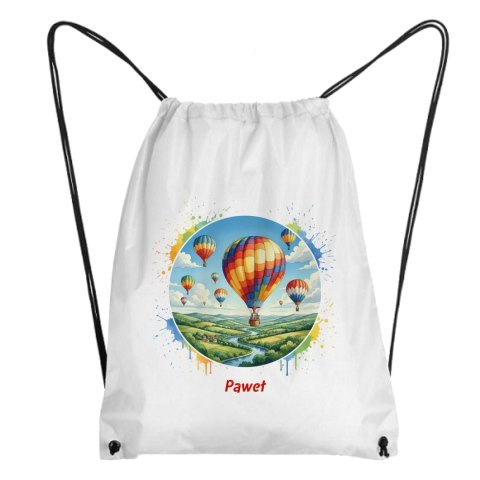 Worek Lot balonem z dowolnym imieniem