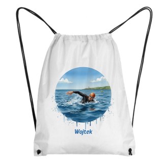 Worek Pływanie na otwartym akwenie - open water swimming z dowolnym imieniem
