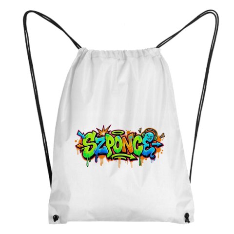 Worek SZPONCĘ graffiti