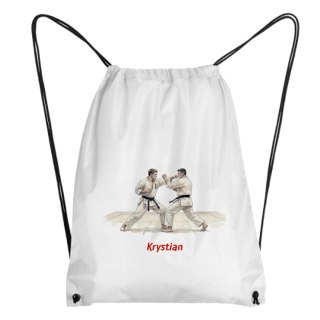 Worek dla karateki z dowolnym imieniem