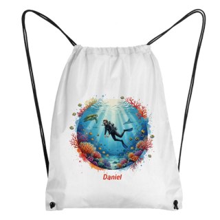 Worek dla nurka z dowolnym imieniem