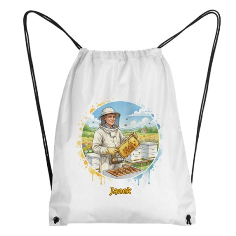 Worek dla pszczelarza z dowolnym imieniem