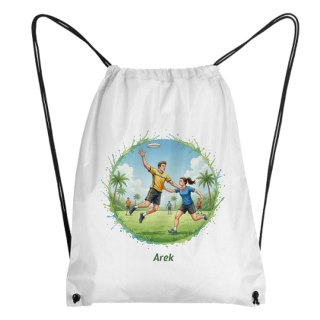 Worek frisbee z dowolnym imieniem