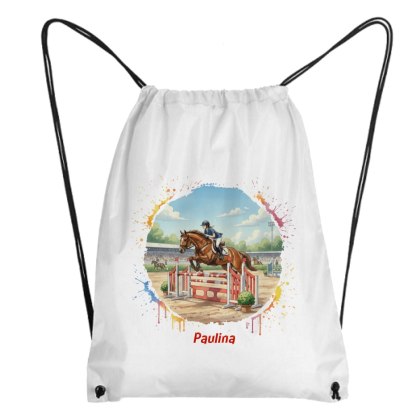 Worek jeździectwo - skoki przez przeszkody z dowolnym imieniem