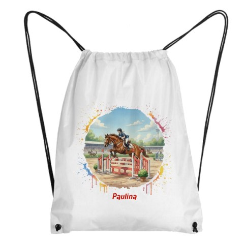 Worek jeździectwo - skoki przez przeszkody z dowolnym imieniem