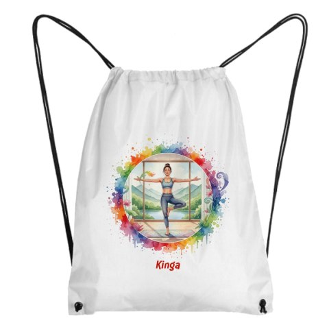 Worek joga z dowolnym imieniem