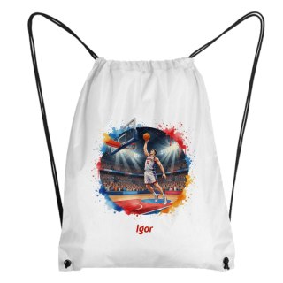 Worek koszykarz z dowolnym imieniem