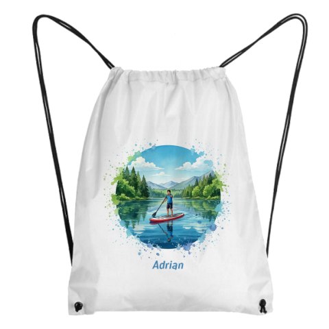 Worek pływanie na desce SUP z dowolnym imieniem