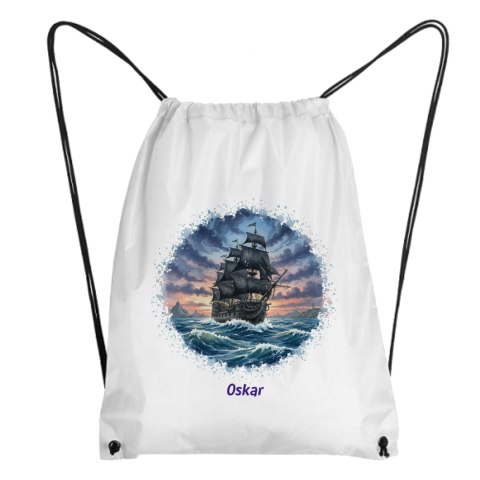 Worek statek piracki z dowolnym imieniem