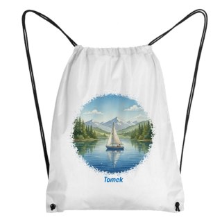 Worek żaglówka z dowolnym imieniem