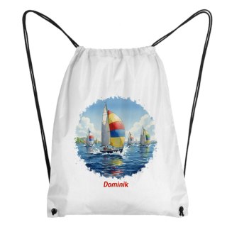 Worek żaglówki z dowolnym imieniem