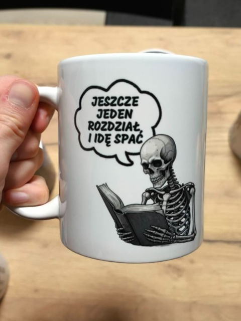 Kubek Jeszcze jeden rozdział i idę spać