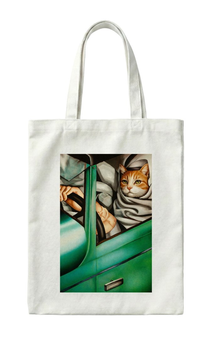 Torba Kot Tamara Lempicka