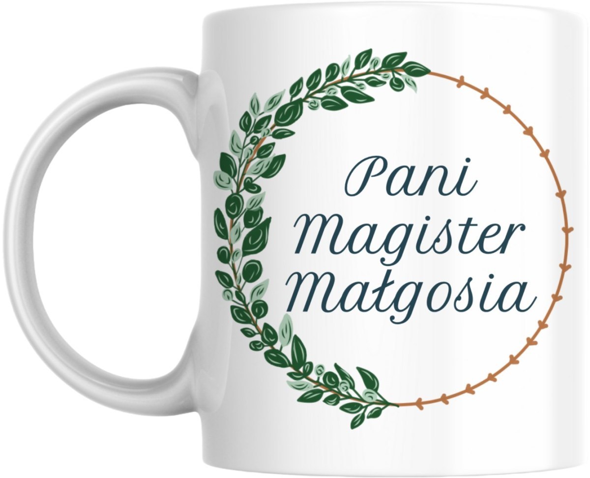 Kubek Pani Magister z imieniem